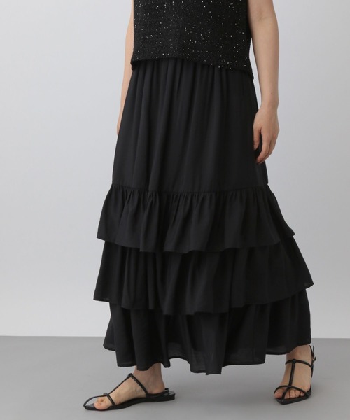 A part by（アパートバイ） スカート フリルティアードスカート