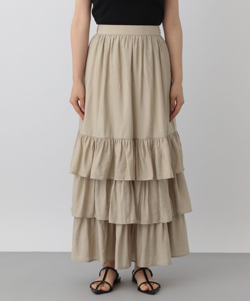 A part by（アパートバイ） スカート フリルティアードスカート