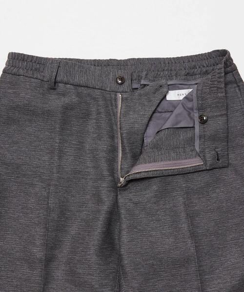 MEN'S MELROSE スラックス ウーリーレノクロスコンフォートパンツ