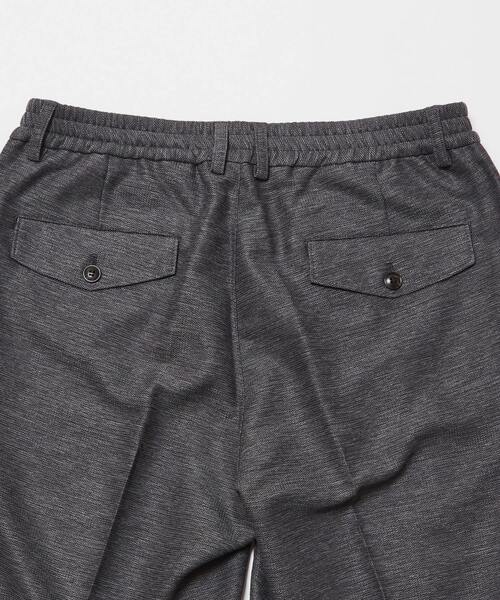 MEN'S MELROSE スラックス ウーリーレノクロスコンフォートパンツ
