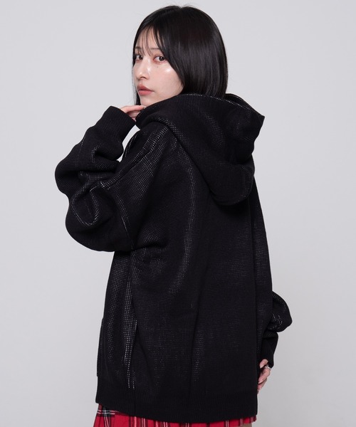 OY パーカー BALLOON ODOLLY KNIT HOODIE OY/オーワイ』 BALLOON ODOLLY KNIT HOODIE/バルーン オードリー