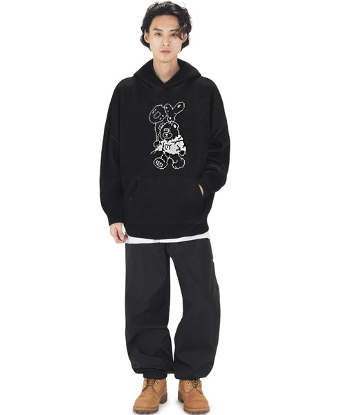 OY バルーン オードリー ニット フーディー OY/オーワイ』 BALLOON ODOLLY KNIT HOODIE/バルーン オードリー