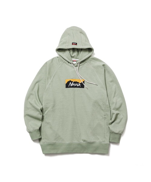NANGA（ナンガ） パーカー ECO HYBRID BOX LOGO SWEAT HOODIE/エコ