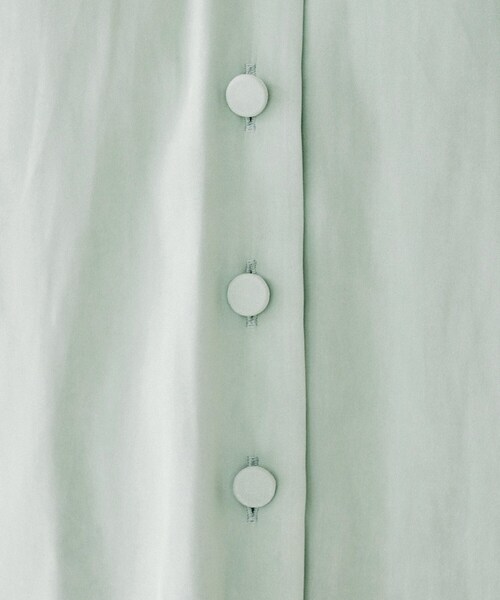 UNTITLED（アンタイトル） ブラウス シャツ 「洗える/スエードベロア