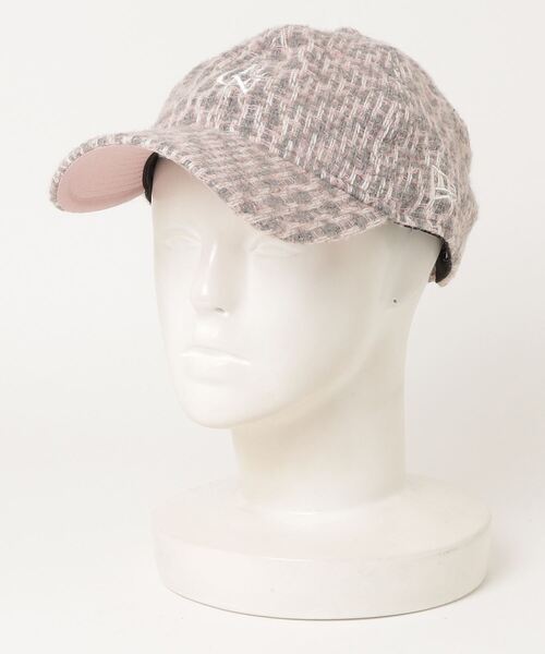 NEW ERA × CALNAMUR コラボ リボンキャップ ピンク NEW ERA ニューエラ 藤田ニコル CALNAMUR コラボ 9FORTY 帽子