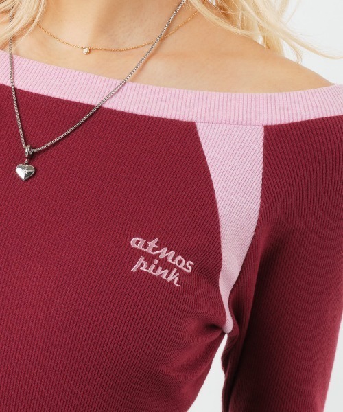 atmos girls tシャツ pink Little Ladies Like Top / アトモス