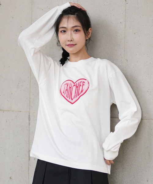 TAHCHEE ターチー 半袖 Tシャツ レディース フロントプリント