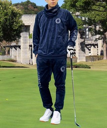 GIORNO SEVEN ゴルフ ゴルフウェア シャギーボアフリース 上下