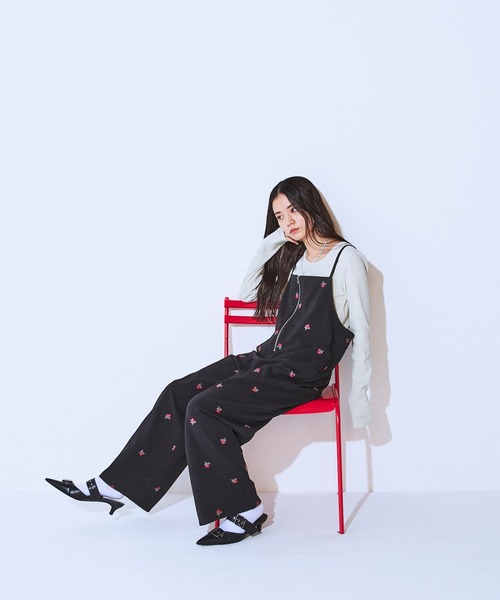 最終価格　JEANASIS JEANASIS（ジーナシス） tシャツ ソフトラメリブUネックLS TEE/240318