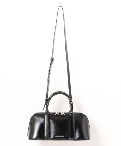 チャールズ＆キース　Axel アクセル ボウリングバッグ CHARLES & KEITH｜Axel アクセル ボウリングバッグ | Rakuten Fashion