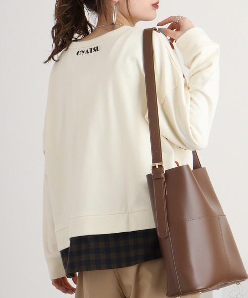 Emago トレーナー スウェット EMAGO ビスケット刺繍プルオーバー
