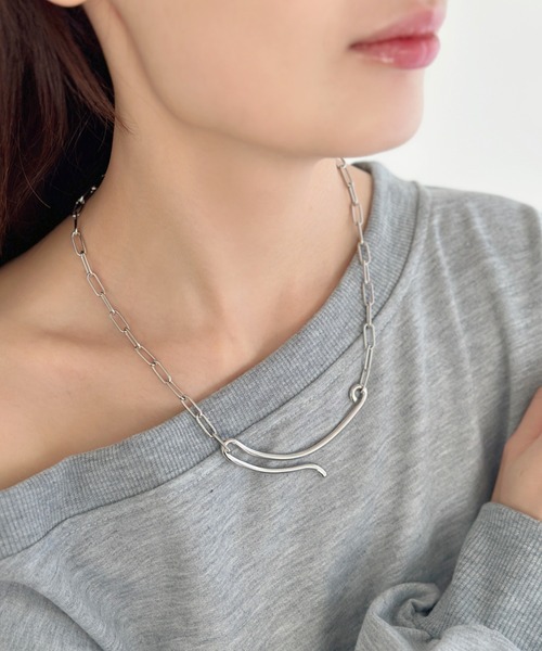 ネックレス 4 MM シルバー テニスチェーンネックレス: 防水ステンレススチール