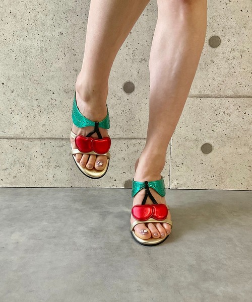 Jeffrey Campbell（ジェフリーキャンベル） サンダル チェリーモチーフ
