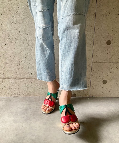 Jeffrey Campbell サンダル チェリーモチーフサンダル