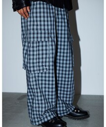 カーゴパンツ チェック カーゴ イージーパンツ メンズ レディース｜ZOZOTOWN Yahoo!店