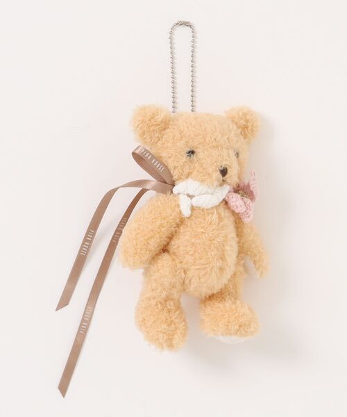 ピンクハウス　桜テディ　くま　ブローチ PINK HOUSE ブローチ 桜Teddyぬいぐるみコサージュ レディース