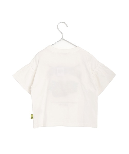 yori フリルデザイン 半袖Tシャツ ZARA TRFALUC☆袖フリルデザイン半袖カットソー・Tシャツ - メルカリ