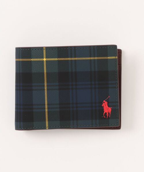 POLO RALPH LAUREN 財布 ゴードンプリント ビルフォールドコイン