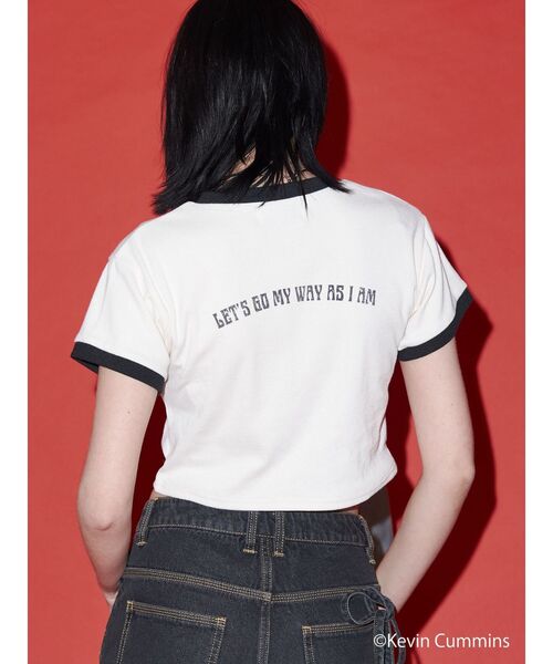 tシャツ 「KevinCummins×jouetie」フィットフォトTシャツ レディース jouetie tシャツ 「KevinCummins×jouetie」フィットフォトT