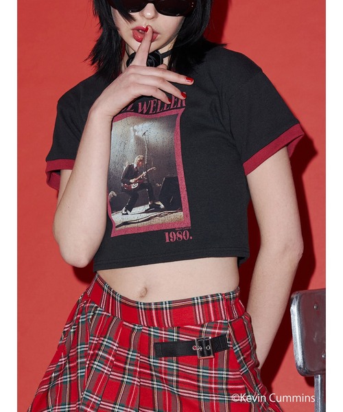 tシャツ 「KevinCummins×jouetie」フィットフォトTシャツ レディース