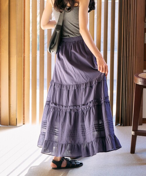 FREAK'S STORE（フリークスストア） スカート 限定展開 インド フリル