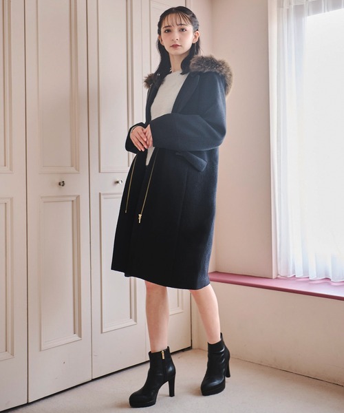 「31 Sons de mode」 コート 36 ピンク レディース_画像6