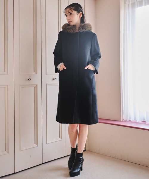 「31 Sons de mode」 コート 36 ピンク レディース_画像7