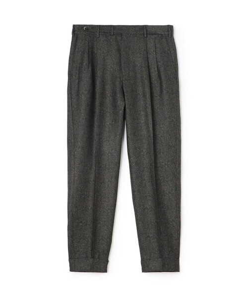 PT TORINO 2プリーツ コットンスラックス CARROT FIT 46 PT TORINO スラックス Carrot Fit ウール 2プリーツパンツ