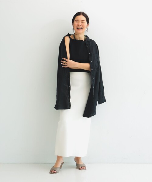 Demi-Luxe BEAMS ブラウス シャツ ビーチサイド .M レディース