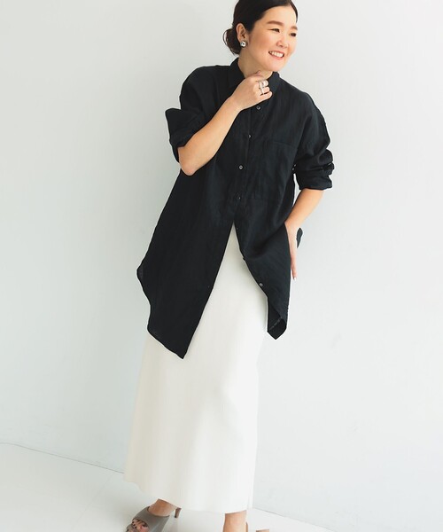 Demi-Luxe BEAMS ブラウス シャツ ビーチサイド .M レディース