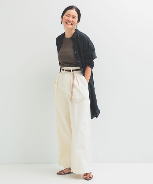 レディース ビーチサイド シャツ Demi-Luxe BEAMS（デミルクス ビームス）の「Demi-Luxe BEAMS