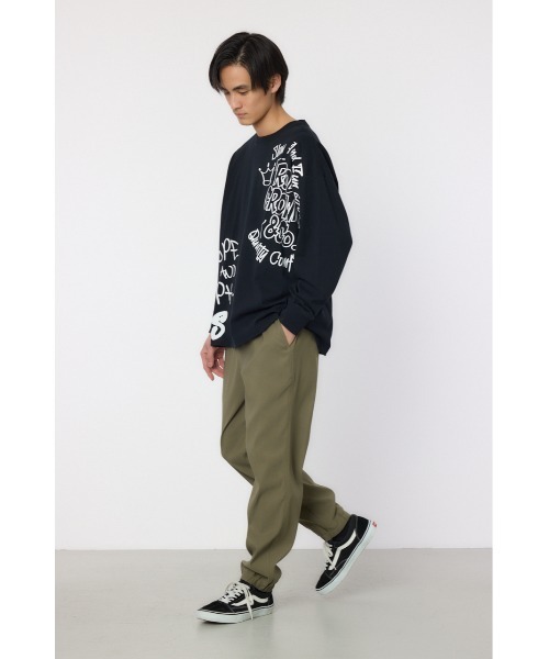 【AMERICANA/アメリカーナ】ヘンリー ロングスリーブ Tシャツ アメリカーナ ヘンリーロングスリーブT