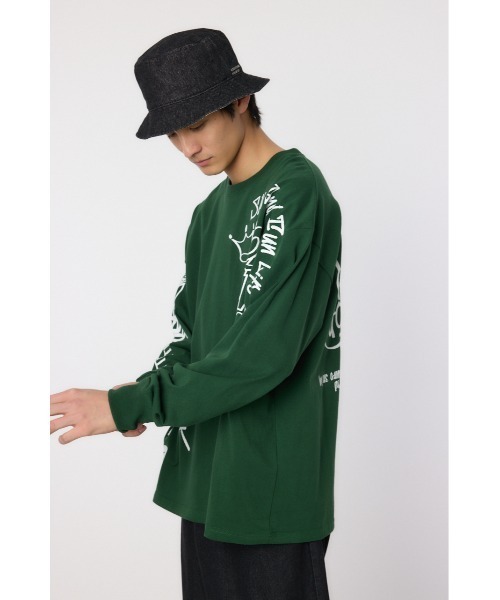 ロゴパッチ ロングスリーブTシャツ 超伸ラインパッチロゴ ロングスリーブTシャツ | アパレル