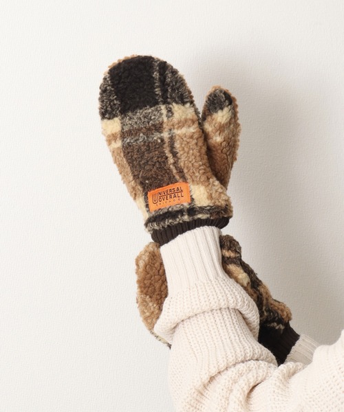 「UNIVERSAL OVERALL」 手袋 FREE イエロー レディース_画像2