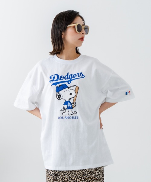 MLB tシャツ 「PEANUTS×MLB」オリジナルデザイン Tシャツ