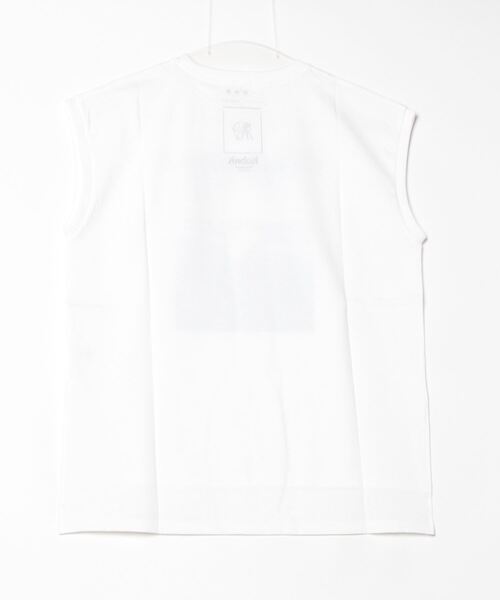 three dots タンクトップ ノースリーブ グラフィックT