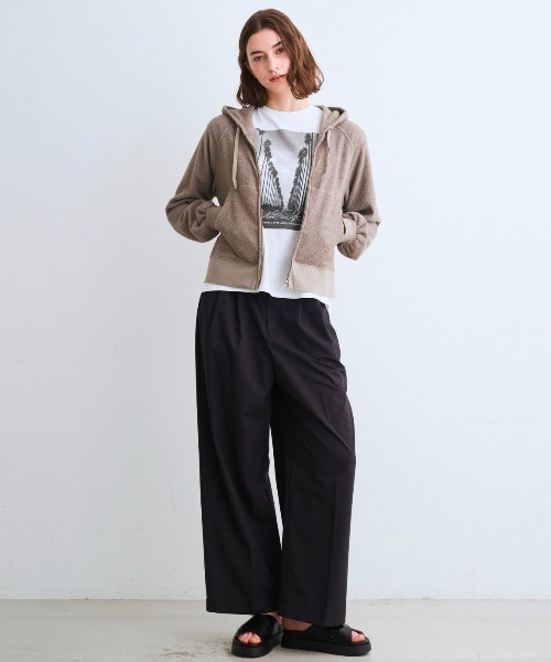 three dots タンクトップ ノースリーブ グラフィックT
