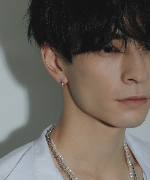 whoseA（フーシー） ピアス 「silver925」4pointed starPierce/四芒星