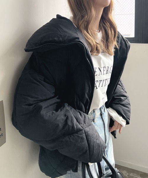 「Futier land」 ブルゾン MEDIUM ブラック レディース_画像6