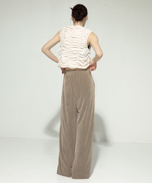 CLANE BRIGHT JERSEY PANTS ベージュ 新品未使用品　1 CLANE BRIGHT JERSEY PANTS ベージュ 1 新品未使用 - メルカリ