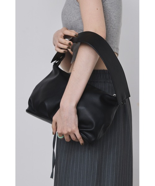 un/neu ハンドバッグ ワイドハンドルタックミニバッグ