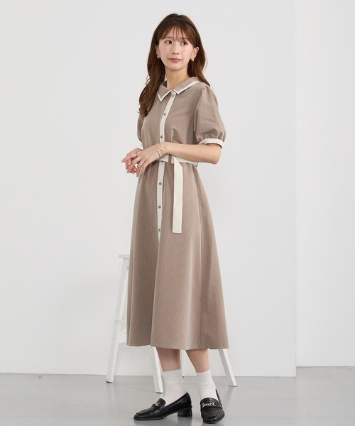 ベージュワンピース2635 ワンピース アシメカラーワンピース : ZOZOTOWN Yahoo!店 - 通販