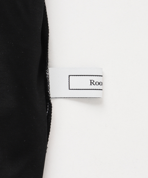 Room no.8/ルームエイト スムースコットンネックオープントップス Room no.8/ルームエイト スムースコットンネックオープン