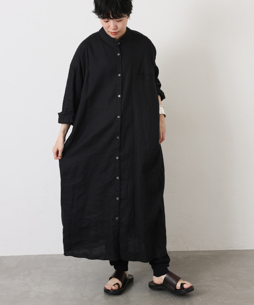 JOURNAL STANDARD LUXE ワンピース ソフトリネンシャツ