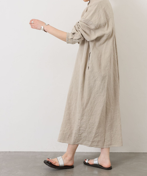 JOURNAL STANDARD LUXE ワンピース ソフトリネンシャツ