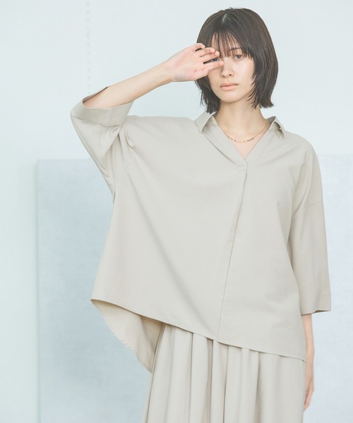 LAKOLE（ラコレ） ブラウス シャツ 「セットアップ対応・多機能付き