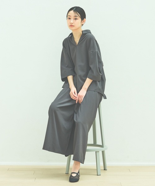 LAKOLE（ラコレ） ブラウス シャツ 「セットアップ対応・多機能付き