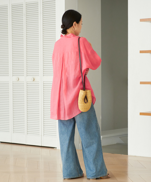 plage｜PURE RAMIE SHEER シャツ | Rakuten Fashion(楽天