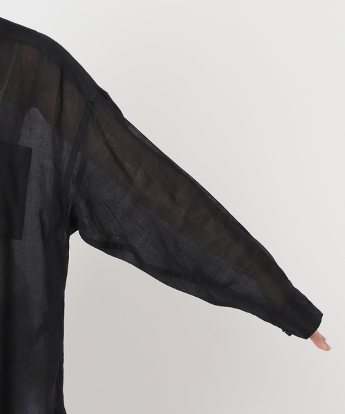 ブラウス シャツ RAMIE LYOCELL LOOSE シャツ レディース plage ブラウス シャツ RAMIE LYOCELL LOOSE レディース