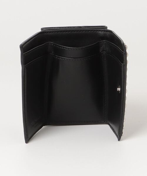 新品未使用✨ J&M DAVIDSON レザー スタッズ 三つ折り 財布 J&M Davidson 「J&M DAVIDSON 」 スタッズ 三つ折り 財布